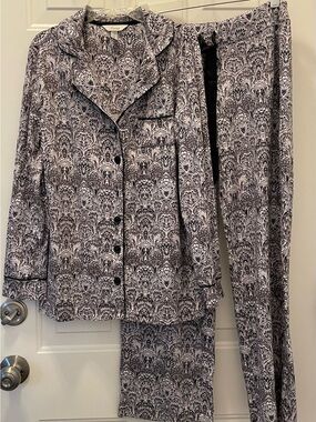 Soma 2 Piece Pajama Set  Sz Small